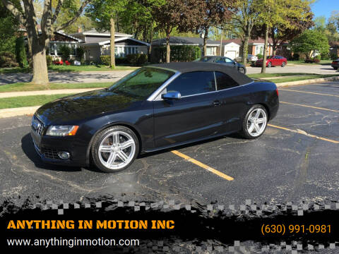 2012 Audi S5 for sale at ANYTHING IN MOTION INC in Bolingbrook IL