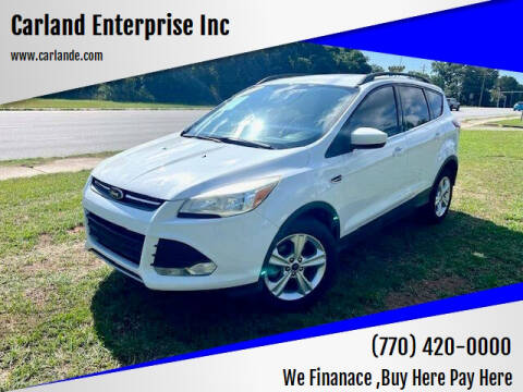 2016 Ford Escape for sale at Carland Enterprise Inc in Marietta GA