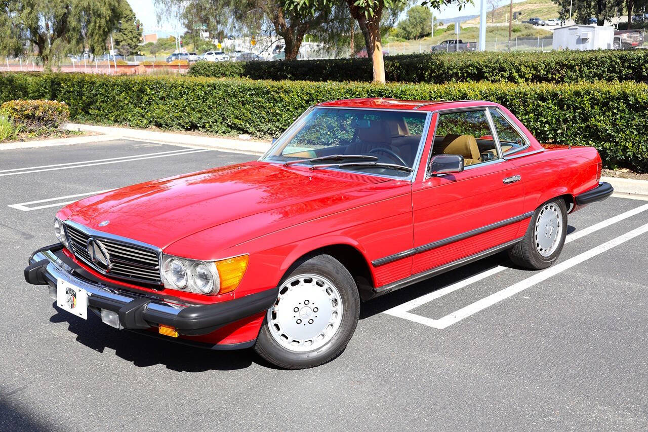 1987 Mercedes-Benz 560-Class for sale at DE AUTOS INC in San Juan Capistrano, CA