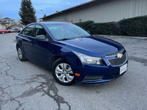 2012 Chevrolet Cruze for sale at Brazmotors Auto Sales in Livermore CA