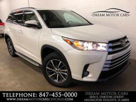 2018 Toyota Highlander for sale at Dream Motor Cars in Arlington Heights IL