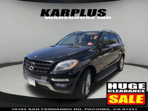 2014 Mercedes-Benz M-Class for sale at Karplus Warehouse in Pacoima CA