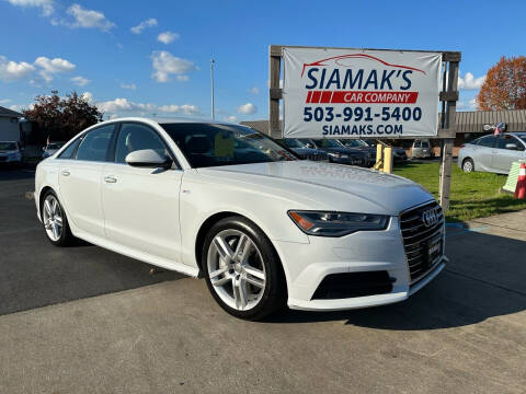 2017 Audi A6 for sale at Siamak's Car Company llc in Woodburn OR