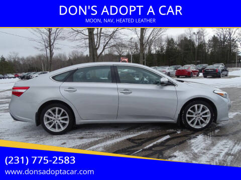 2014 Toyota Avalon for sale at DON'S ADOPT A CAR in Cadillac MI