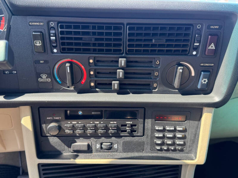 1987 BMW 6 Series 635CSi
