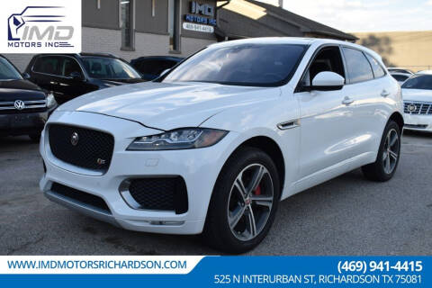 2020 Jaguar F-PACE for sale at IMD Motors in Richardson TX