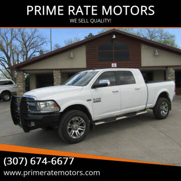 2015 RAM 2500 for sale at PRIME RATE MOTORS in Sheridan WY