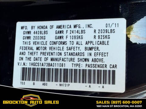 2011 Honda Accord EX