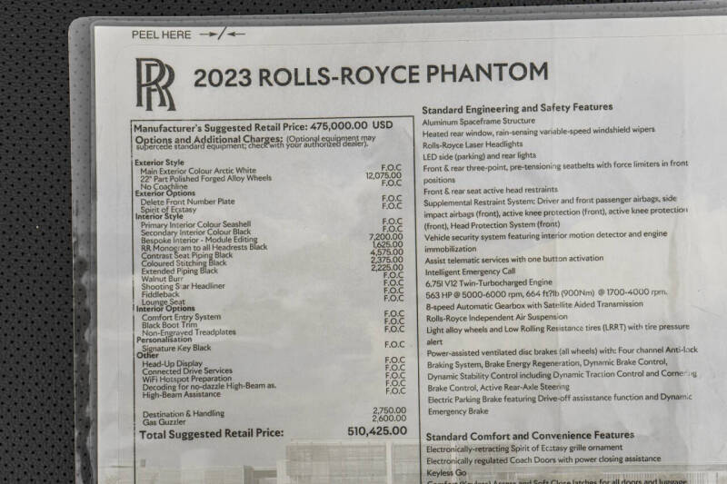 2023 Rolls-Royce Phantom