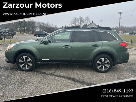 2011 Subaru Outback for sale at Zarzour Motors in Chesterland OH