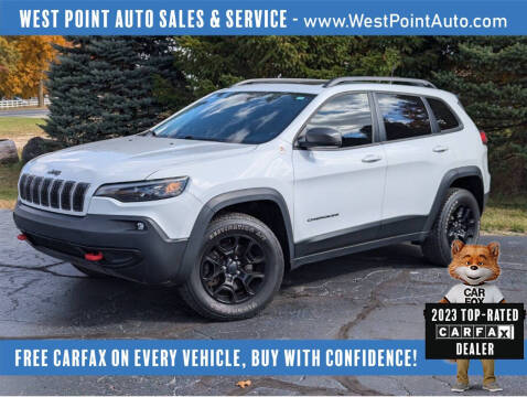 2019 Jeep Cherokee for sale at West Point Auto Sales & Service in Mattawan MI