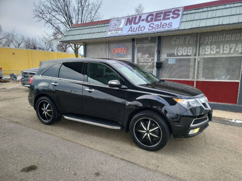 2010 Acura MDX for sale at Nu-Gees Auto Sales LLC in Peoria IL