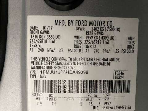 2017 Ford Expedition XLT