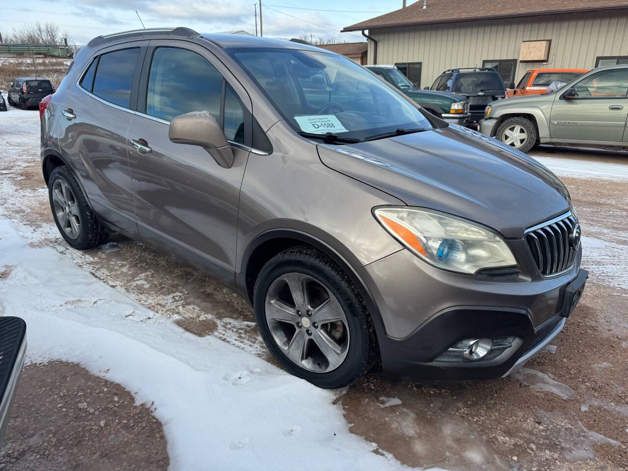Silver 2013 Buick Encore Leather Leather 4dr Crossover 1