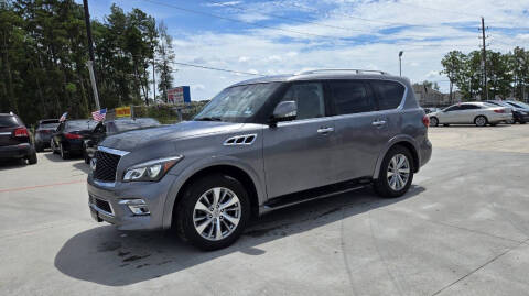 2017 Infiniti QX80 for sale at ALWAYS MOTORS in Spring TX