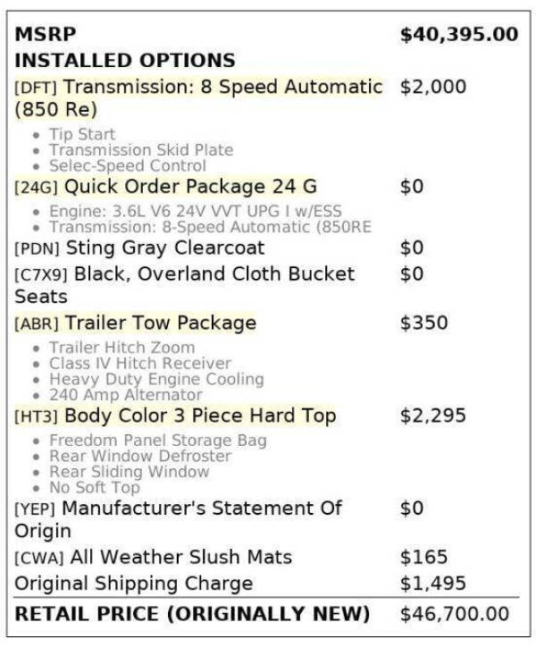 2020 Jeep Gladiator Overland