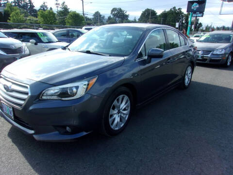 2016 Subaru Legacy for sale at MERICARS AUTO NW in Milwaukie OR