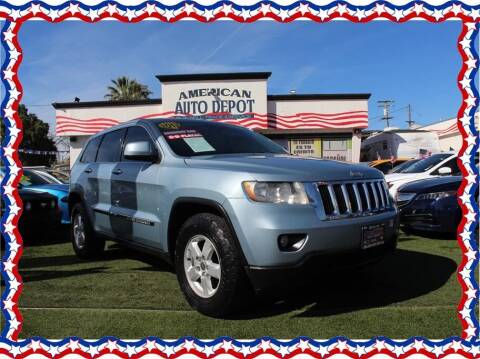 2013 Jeep Grand Cherokee for sale at American Auto Depot in Modesto CA