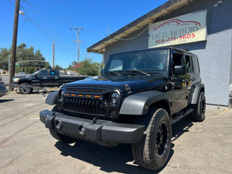 2016 Jeep Wrangler Unlimited for sale at Excel Motors in Fair Oaks CA