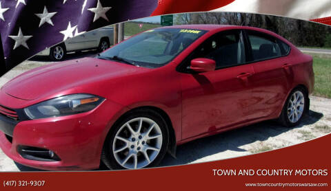 2013 Dodge Dart for sale at Town and Country Motors in Warsaw MO