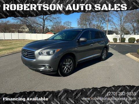 2015 Infiniti QX60 for sale at ROBERTSON AUTO SALES in Bowling Green KY