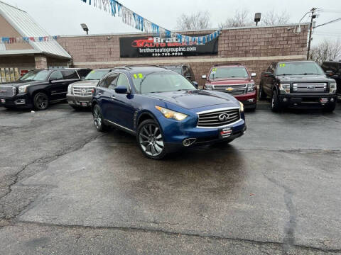 2012 Infiniti FX35 for sale at Brothers Auto Group in Youngstown OH