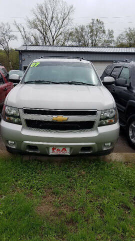 2007 Chevrolet Tahoe for sale at F & A Auto Sales in Sioux City IA