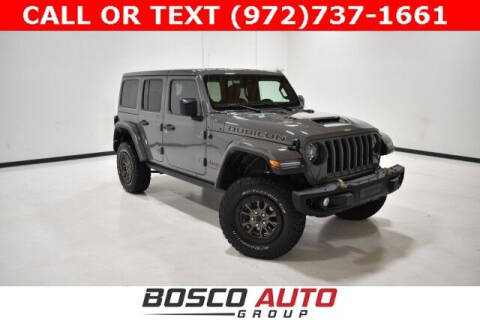 2022 Jeep Wrangler Unlimited for sale at Bosco Auto Group in Flower Mound TX