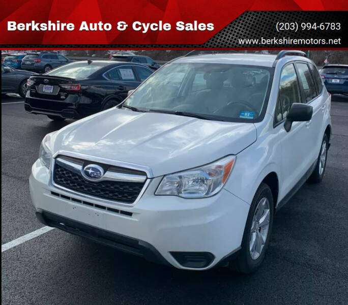 2015 Subaru Forester for sale at Berkshire Auto & Cycle Sales in Sandy Hook CT