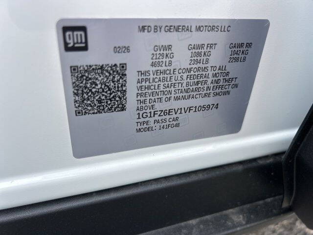 2027 Chevrolet Bolt RS