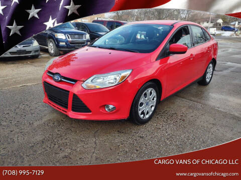2012 Ford Focus for sale at Cargo Vans of Chicago LLC in Bradley IL