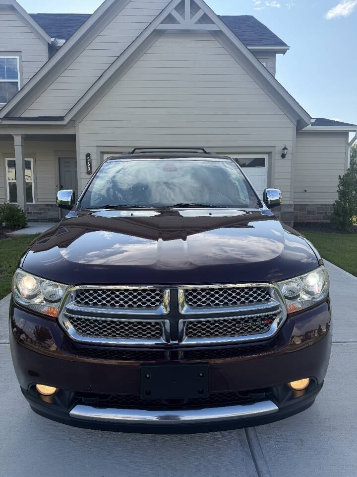 Red 2012 Dodge Durango Citadel AWD Citadel 4dr SUV 2