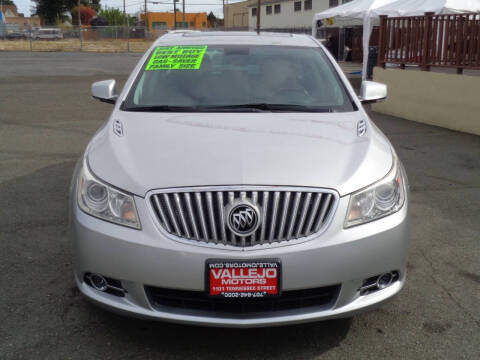 2012 Buick LaCrosse for sale at Vallejo Motors in Vallejo CA