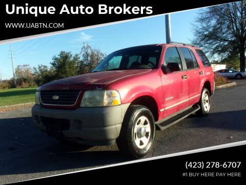 2002 Ford Explorer for sale at Unique Auto Brokers in Kingsport TN