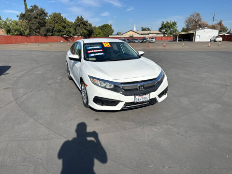 2018 Honda Civic for sale at Mega Motors Inc. in Stockton CA