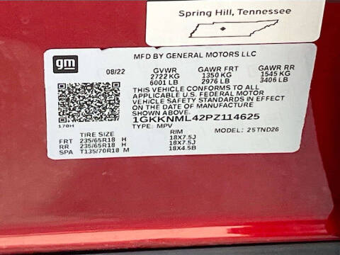 2023 GMC Acadia SLT