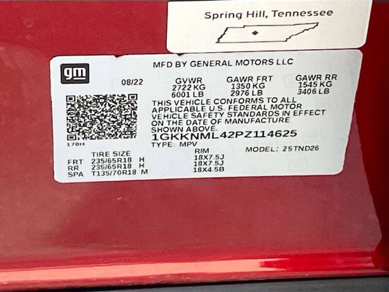 2023 GMC Acadia SLT