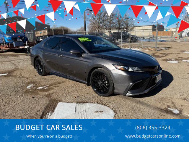 2022 Toyota Camry for sale at BUDGET CAR SALES in Amarillo TX