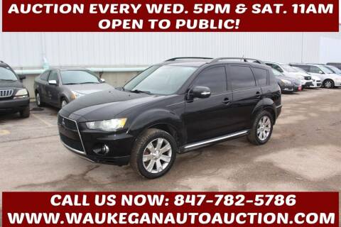 2010 Mitsubishi Outlander for sale at Waukegan Auto Auction in Waukegan IL