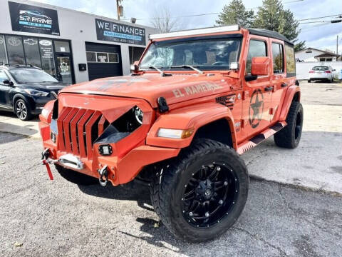 2018 Jeep Wrangler Unlimited for sale at SR Prime Auto LLC in Orem UT