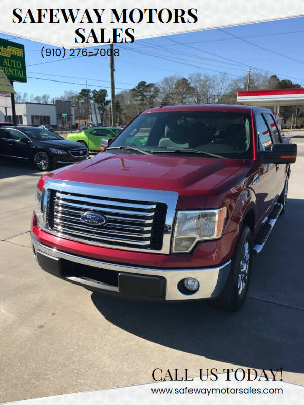 2013 Ford F-150 for sale at Safeway Motors Sales in Laurinburg NC