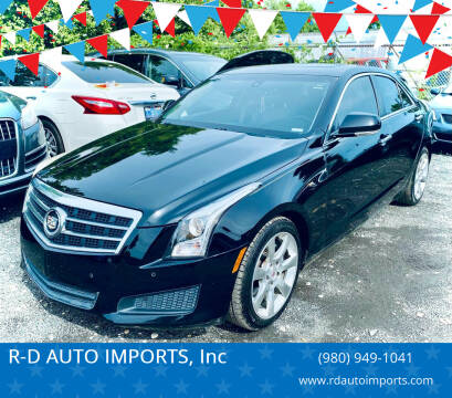 2013 Cadillac ATS for sale at R-D AUTO IMPORTS, Inc in Charlotte NC