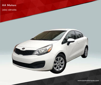 2013 Kia Rio for sale at AA Motors in Suwanee GA