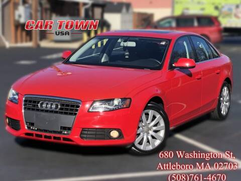 2012 Audi A4 for sale at Car Town USA in Attleboro MA
