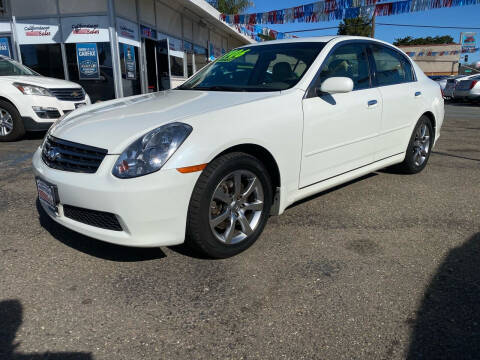 2006 Infiniti G35 for sale at Californiacar Sales in Santa Maria CA