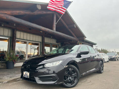 2018 Honda Civic for sale at Lakes Area Auto Solutions in Baxter MN