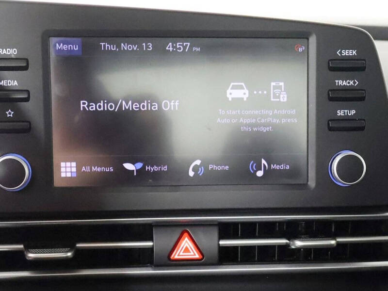 2023 Hyundai Elantra Hybrid Blue