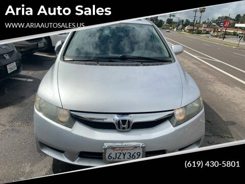 2009 Honda Civic for sale at Aria Auto Sales in El Cajon CA