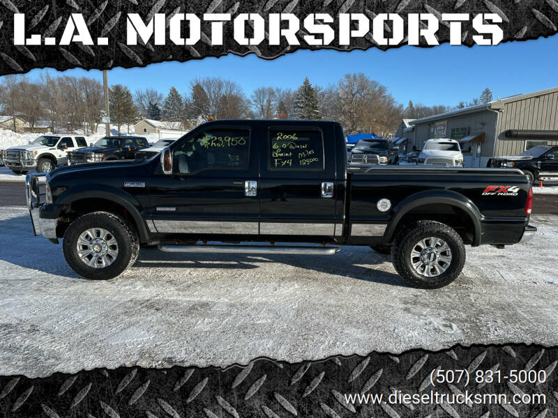2006 Ford F-250 Super Duty for sale at L.A. MOTORSPORTS in Windom MN