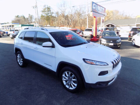 2017 Jeep Cherokee for sale at Comet Auto Sales in Manchester NH